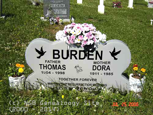 Thomas & Dora Burden