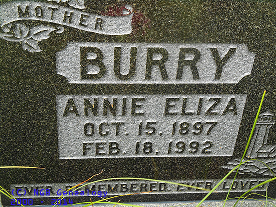 Anne Eliza Burry