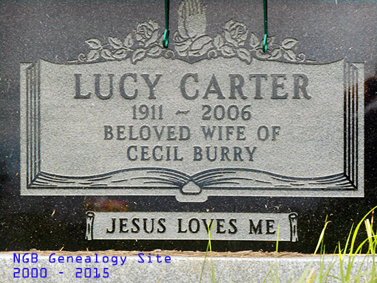 Lucy Carter Burry