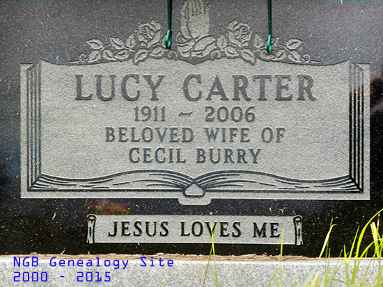 Lucy Carter Burry