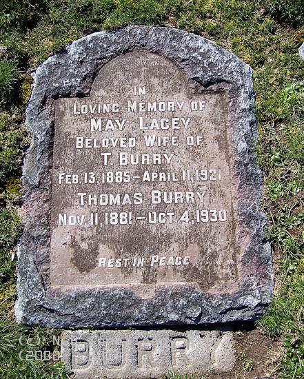 May Lacey Burry & Thomas Burry
