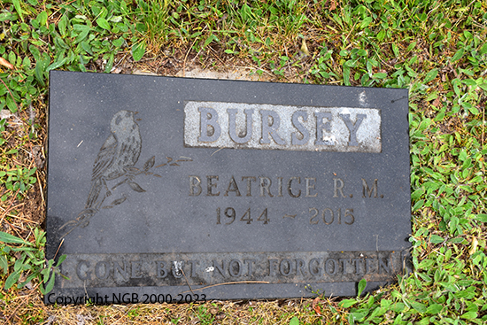 Beatrice R. M. Bursey