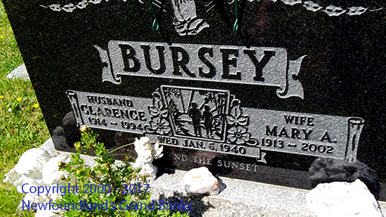 Clarence & Mary A. Bursey