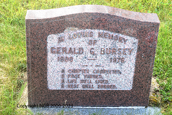 Gerald G. Bursey
