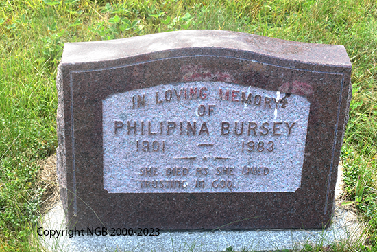 Philipina Bursey