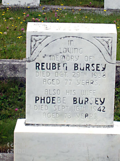 Reuben and Phoebe Bursey