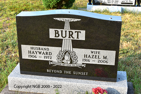 Hayward & Hazel M. Burt