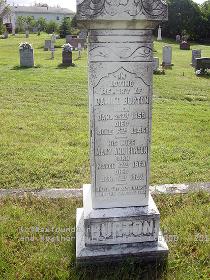 Daniel and Mary Ann Burton