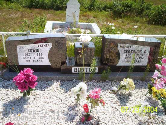 EDWIN AND GERTRUDE BURTON