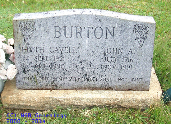 John & Edith Burton