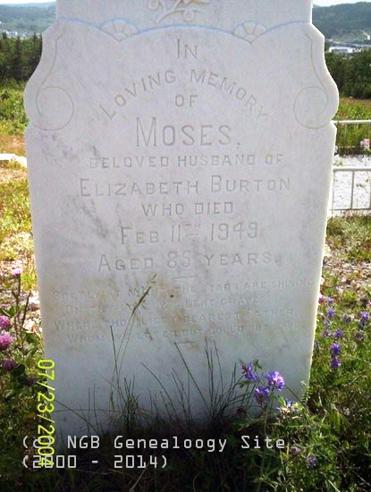 MOSES BURTON