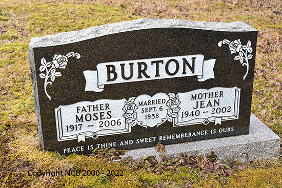 Moses & Jean Burton