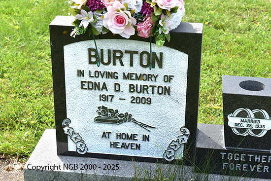 Pearce & Edna D. Burton