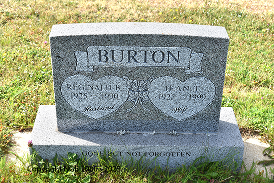 REginald H. & Jean T. Burton