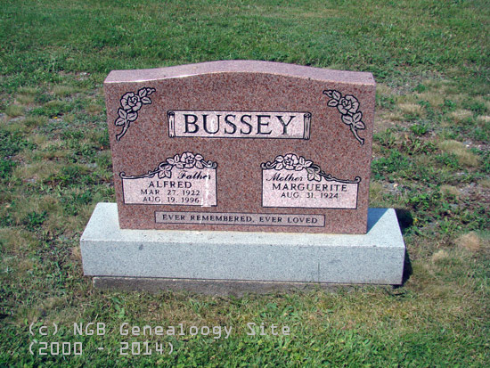 Alfred and Marguerite Bursey
