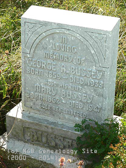 George & Mary Bussey