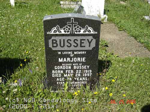 Marjorie Bussey