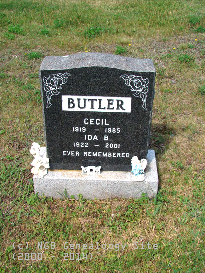 Cecil and Ida Butler