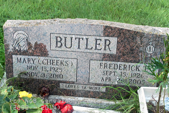 Mary & Frederick T. Butler