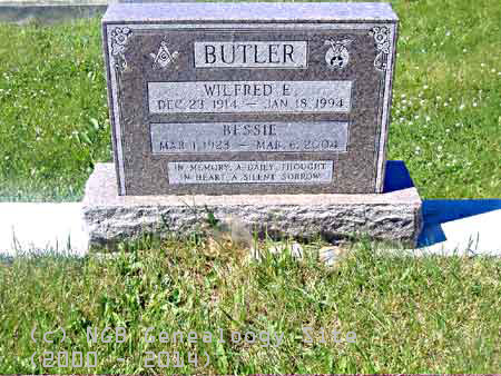 Wilfred and Bessie BUTLER