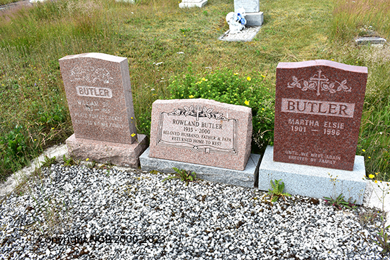 William, Rowlnd & Martha Elsie Butler