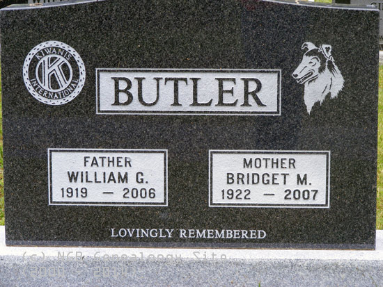 William G. and Bridget M. Butler