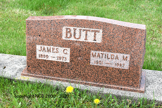 James C, & Matildaa M. Butt