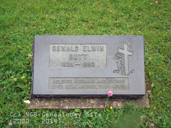 Oswald Elwin Butt