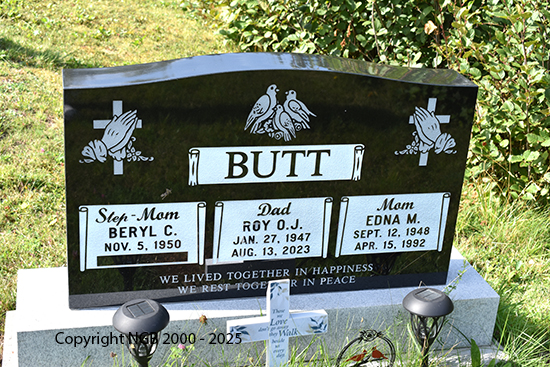 Roy O. J. & Edna M. Butt