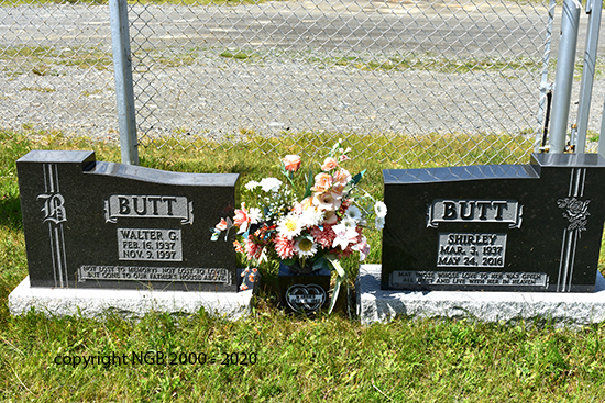 Walter G, & Shirley Butt