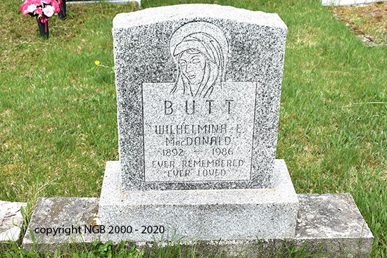 Wilhelmena MacDonald Butt