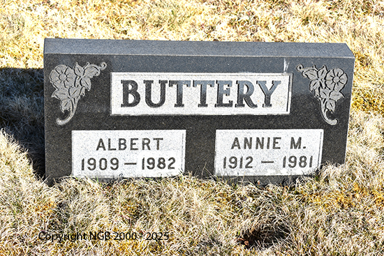 Albert & Annie Buttery