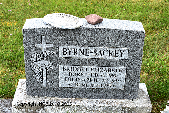 Bridget Elizabeth Byrne-Sacrey