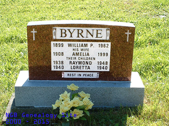 William, Amelia, Raymond & Loretta Byrne