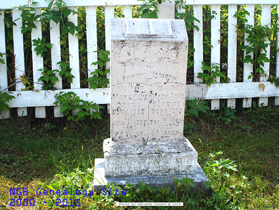 Mary Ann Caines & mary Ann Clarke