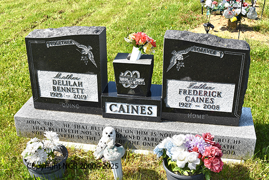 Frederick & Delilah Bennett Caines