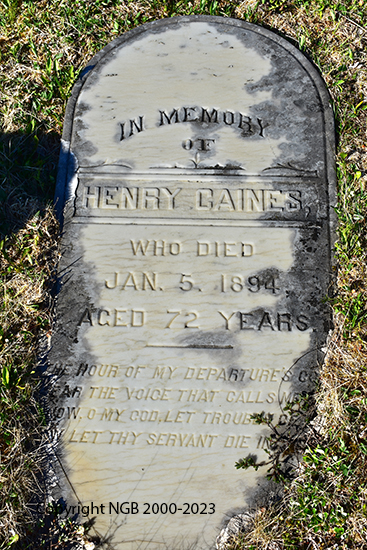 Henry Caines