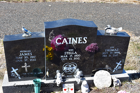 James, Stella &anp; Thomas Caines