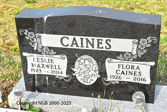 Leslie Maxwell & Flora Caines