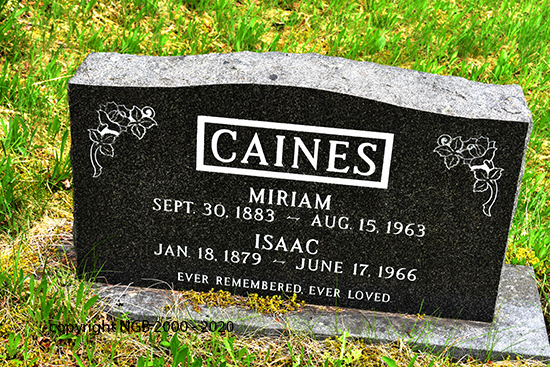 Miriam & Isaac Caines