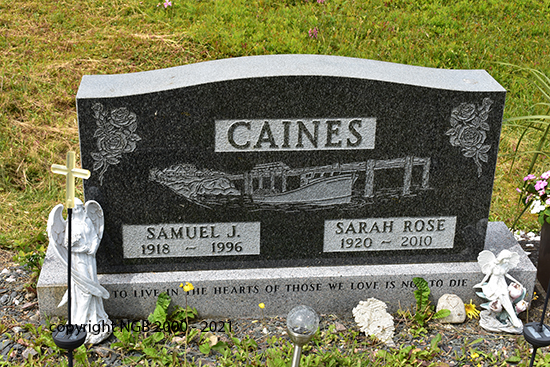 Samuel J. & Sarah Rose Caines