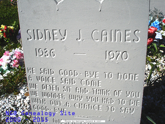 Sidney J. Caines