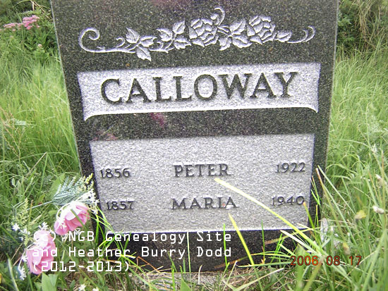 Peter & Maria Calloway