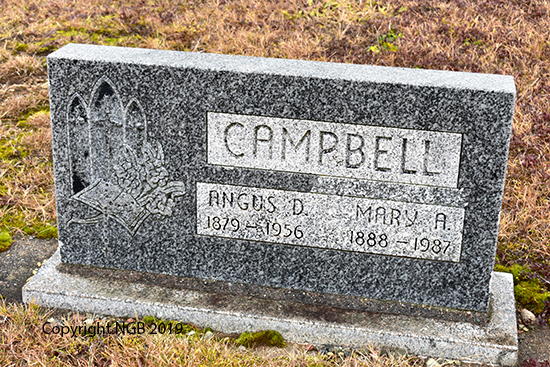 Angus D. & Mary A. Campbell