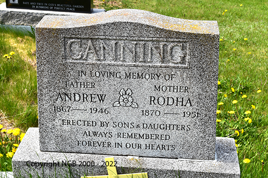 Andrew & Rhoda Canning