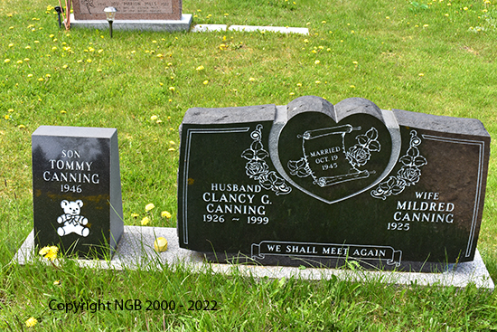 Clancy, Mildred & Tommy Canning