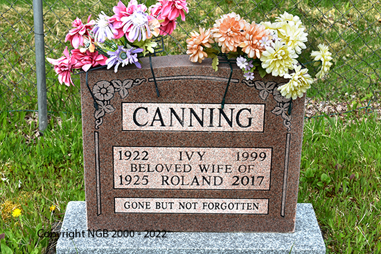 Roland & Ivy Canning