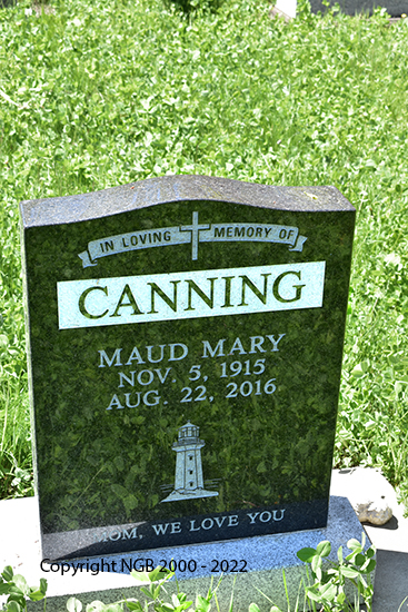 Maud Mary Canning