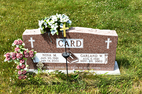 Garland W. & Nina M. Card