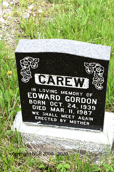 Edward Gordon Carew